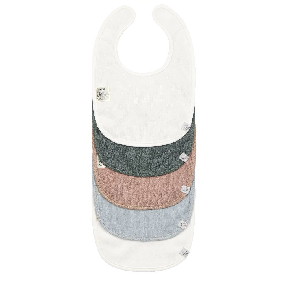 Lässig Lätzchen (5 Stk) - Tiny Smile, Beige Discount Store für neue Produkte