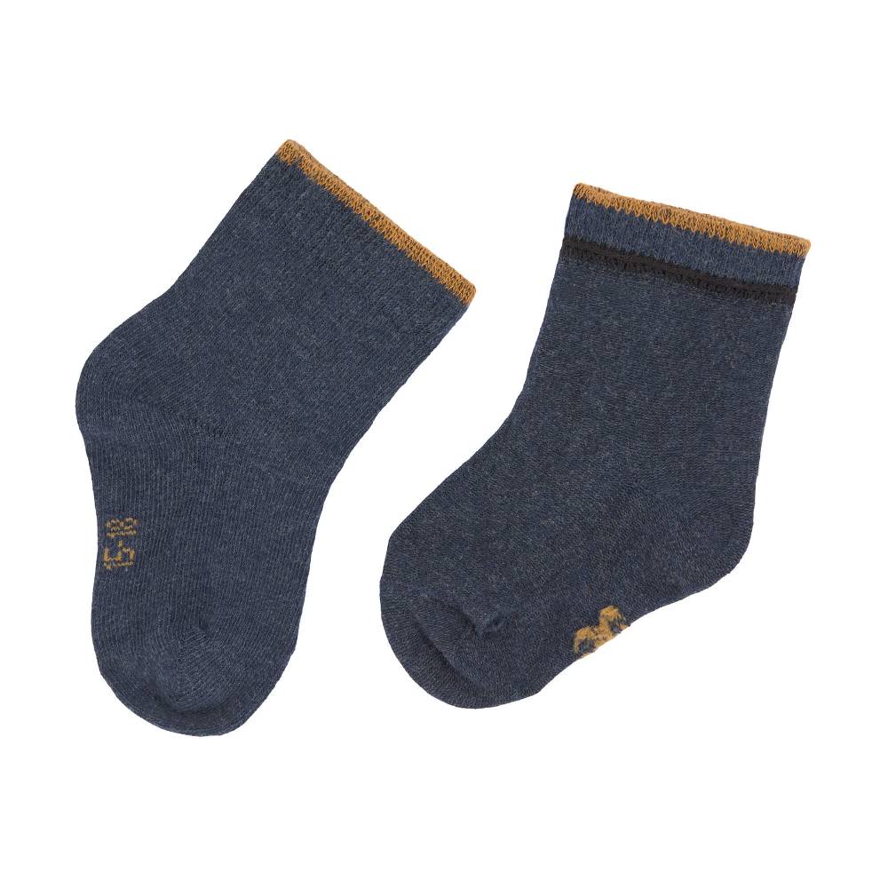 Lässig Kinder Socken (3er-Set), Blau Nur noch ein Tag übrig