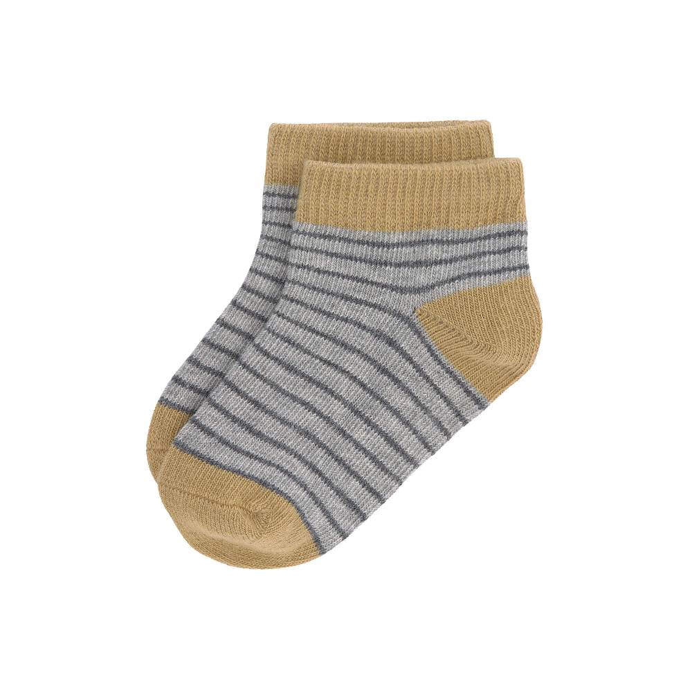 Lässig Kinder Sneaker Socken (3er-Set), Curry 2025