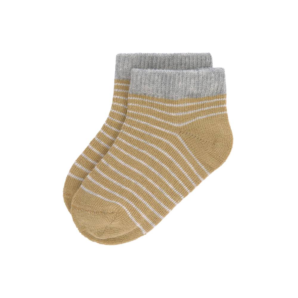 Lässig Kinder Sneaker Socken (3er-Set), Curry 2025