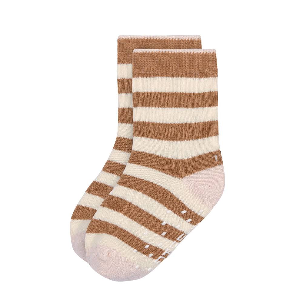 Lässig Kinder Antirutsch-Socken (2er-Set), Rosa Karamell Hotsell
