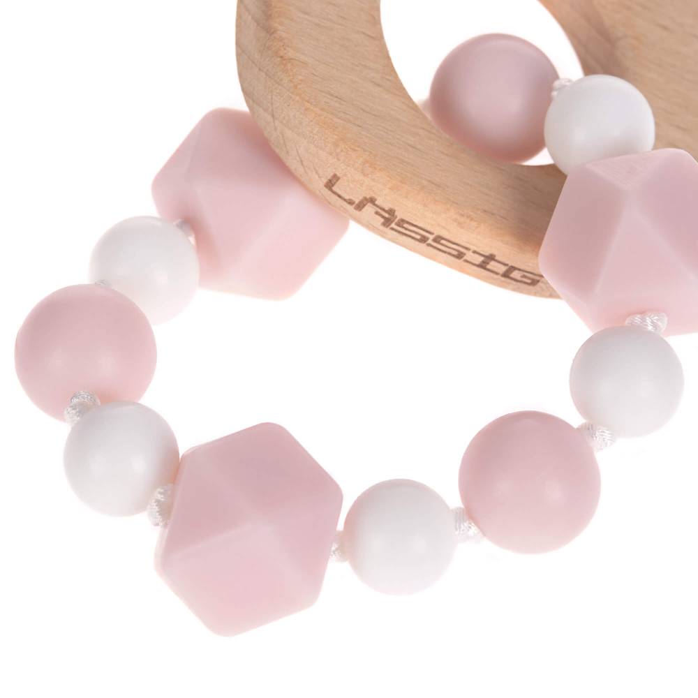 Lässig Greifling mit Beißhilfe - Teether Bracelet, Little Chums Mouse im Angebot