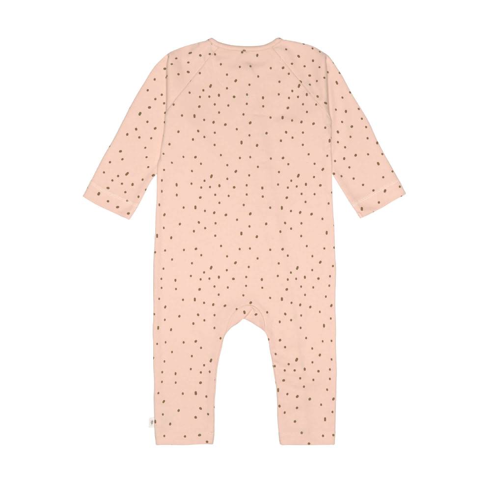 Lässig Baby Schlafanzug - Bio Baumwolle, Dots, Rosa Sonderangebot