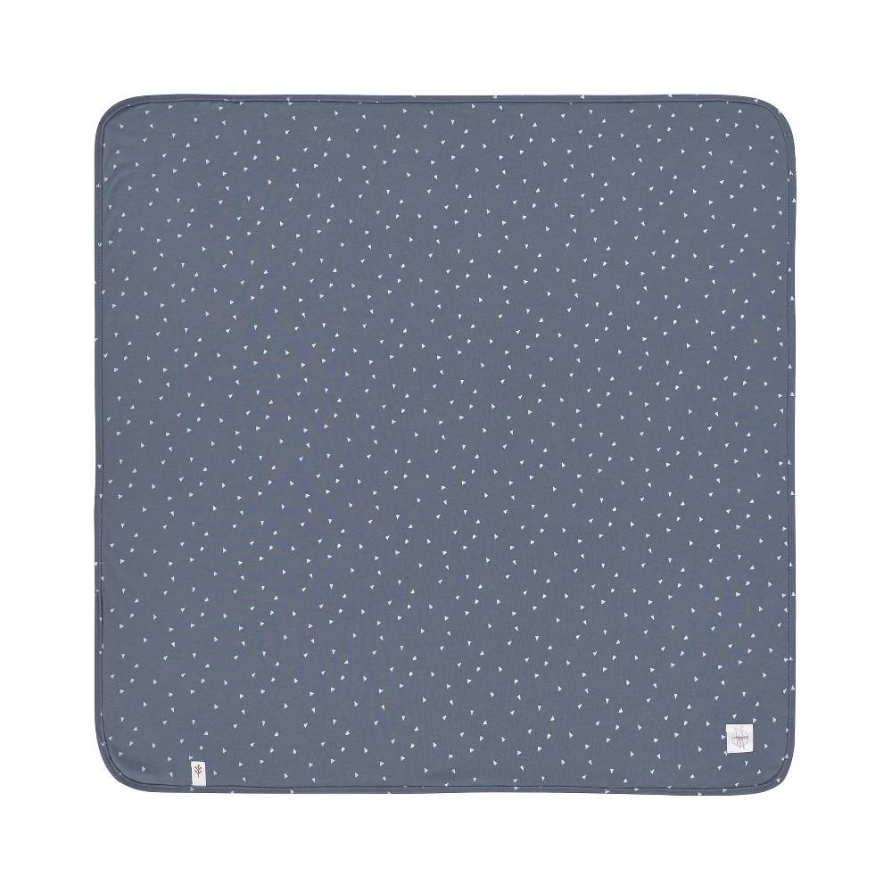 Lässig Babydecke - Bio Baumwolle, Triangle Blue Großer Ausverkauf