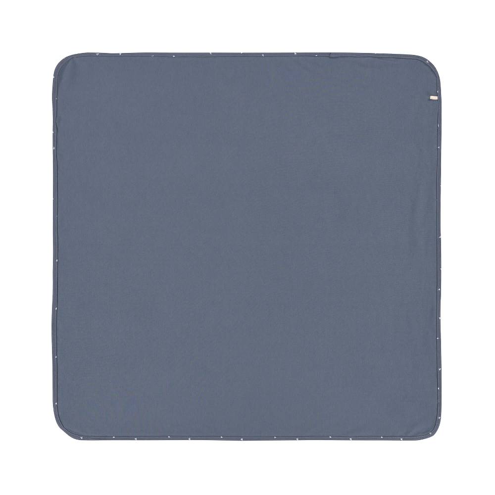 Lässig Babydecke - Bio Baumwolle, Triangle Blue Großer Ausverkauf