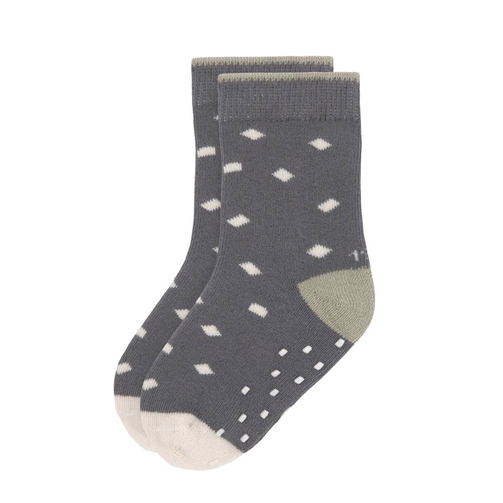 Lässig Kinder Antirutsch-Socken (2er-Set), Anthrazit Oliv Exklusivangebot