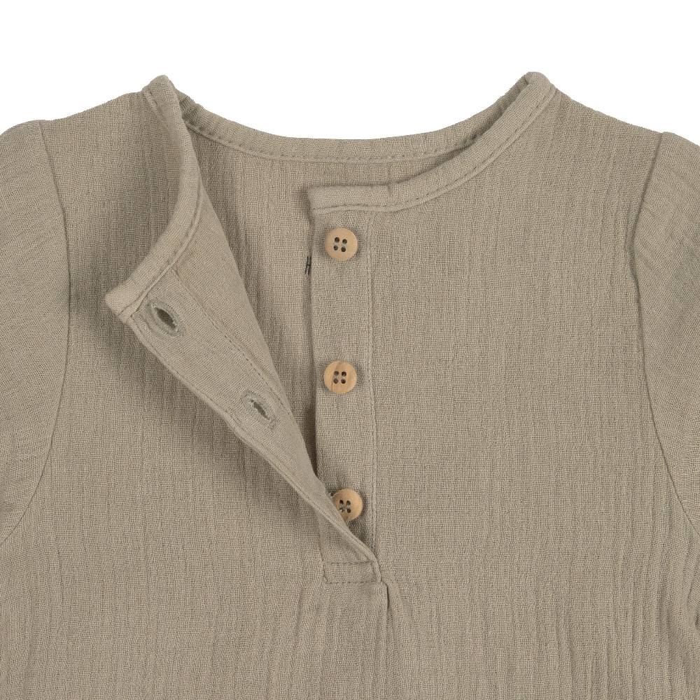 Lässig Baby Langarmshirt - Bio Baumwolle, Oliv Top Angebot