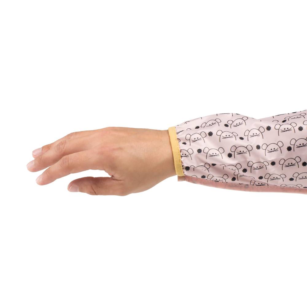 Lässig Ärmellätzchen - Bib Long Sleeve, Little Chums Mouse Online Outlet