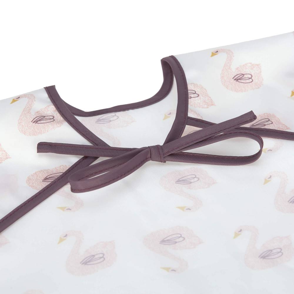 Lässig Ärmellätzchen - Bib Long Sleeve, Little Water Swan Sonderangebote