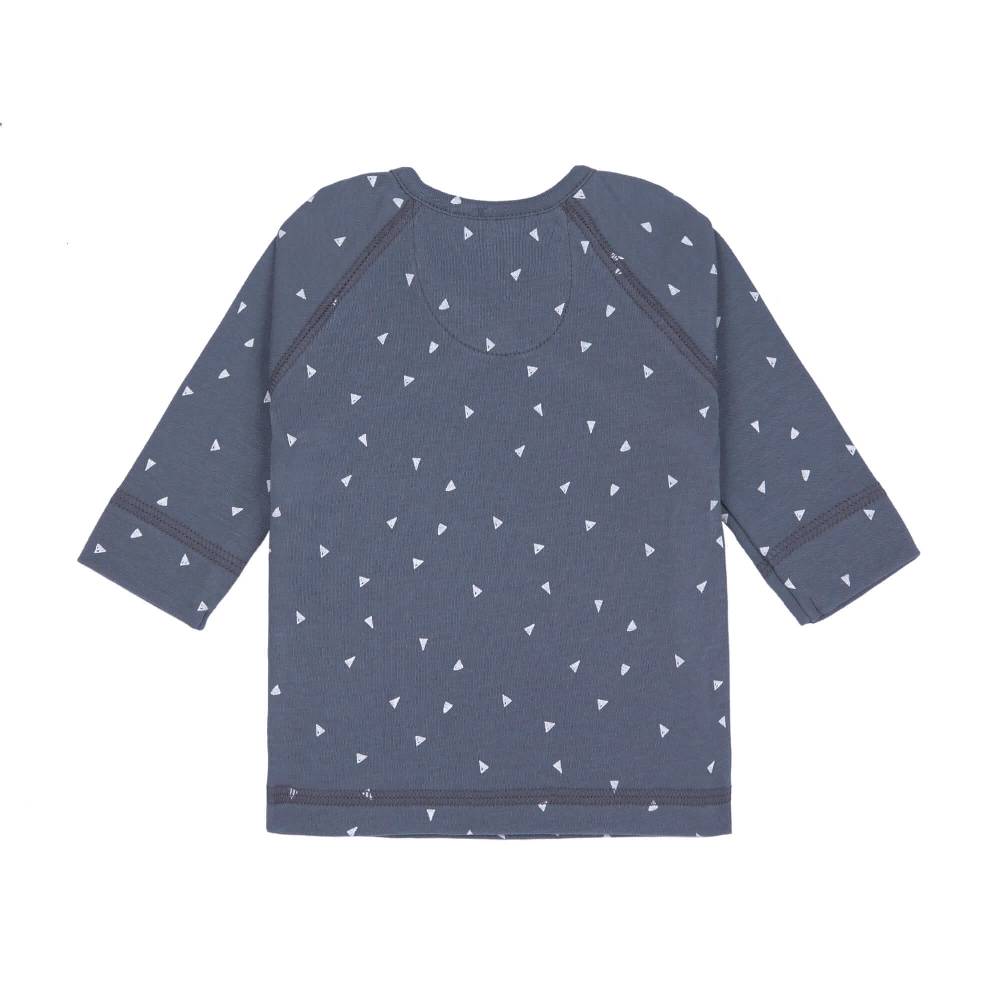 Lässig Baby Wickelshirt - Bio Baumwolle, Triangle, Blau Bis zu 50% Rabatt