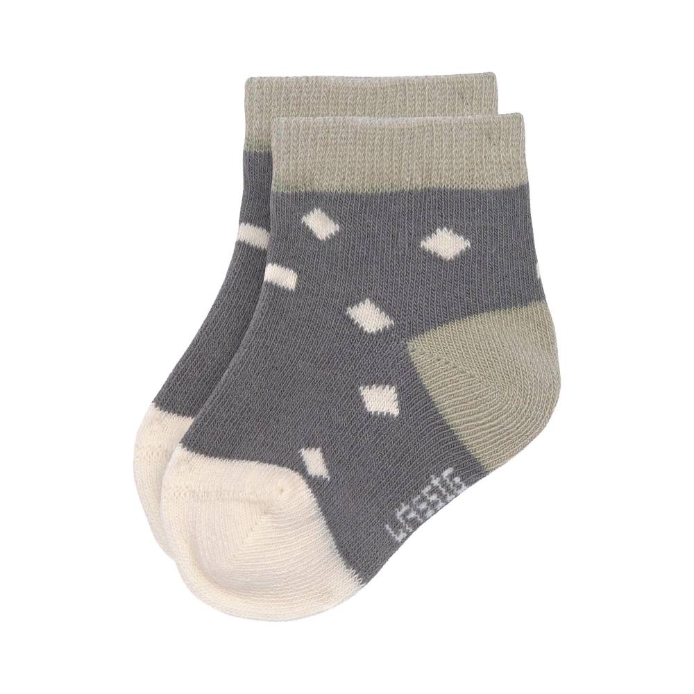 Lässig Kinder Sneaker Socken (3er-Set), Anthrazit zollfrei