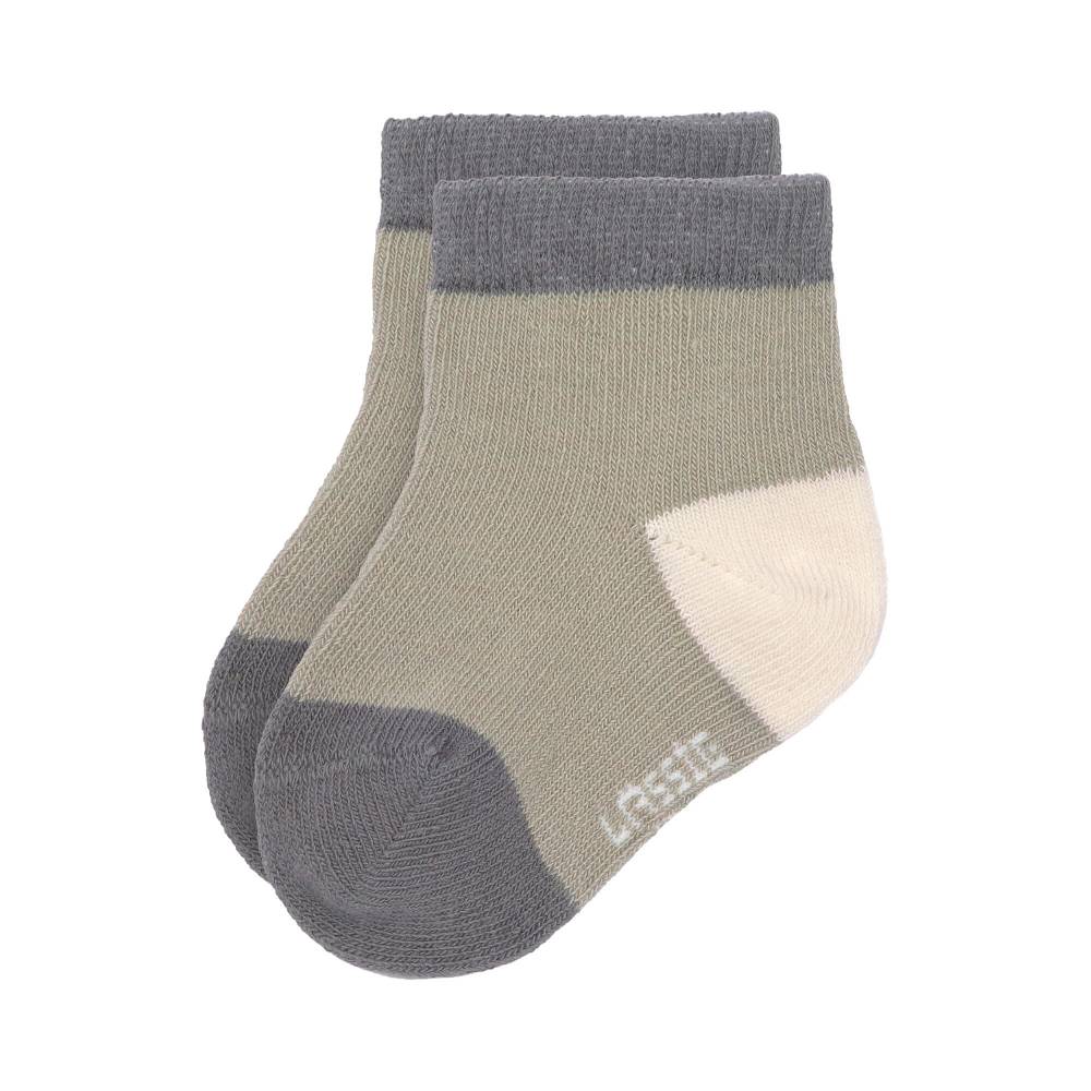 Lässig Kinder Sneaker Socken (3er-Set), Anthrazit zollfrei