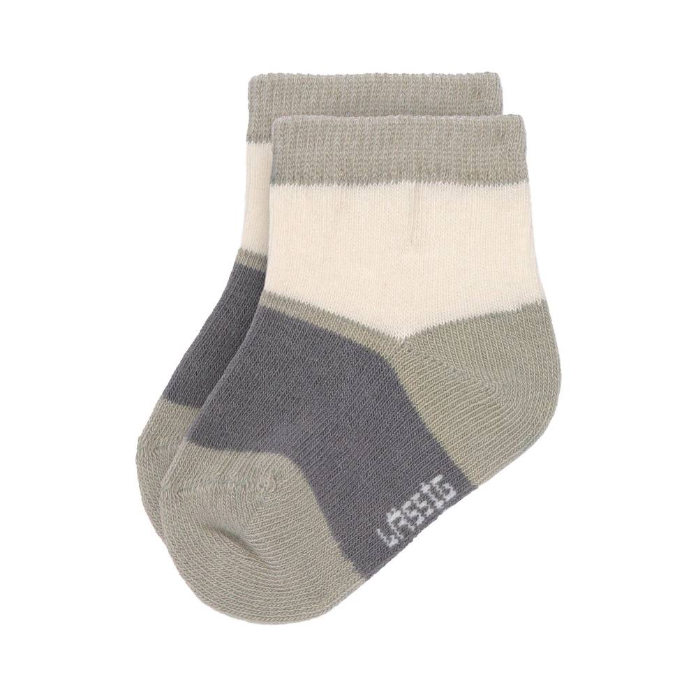 Lässig Kinder Sneaker Socken (3er-Set), Anthrazit zollfrei