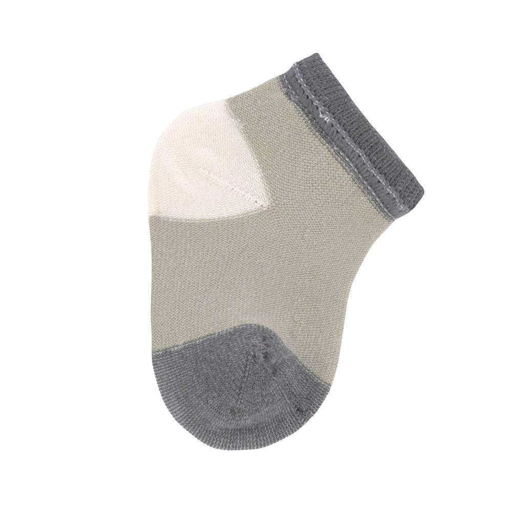 Lässig Kinder Sneaker Socken (3er-Set), Anthrazit zollfrei