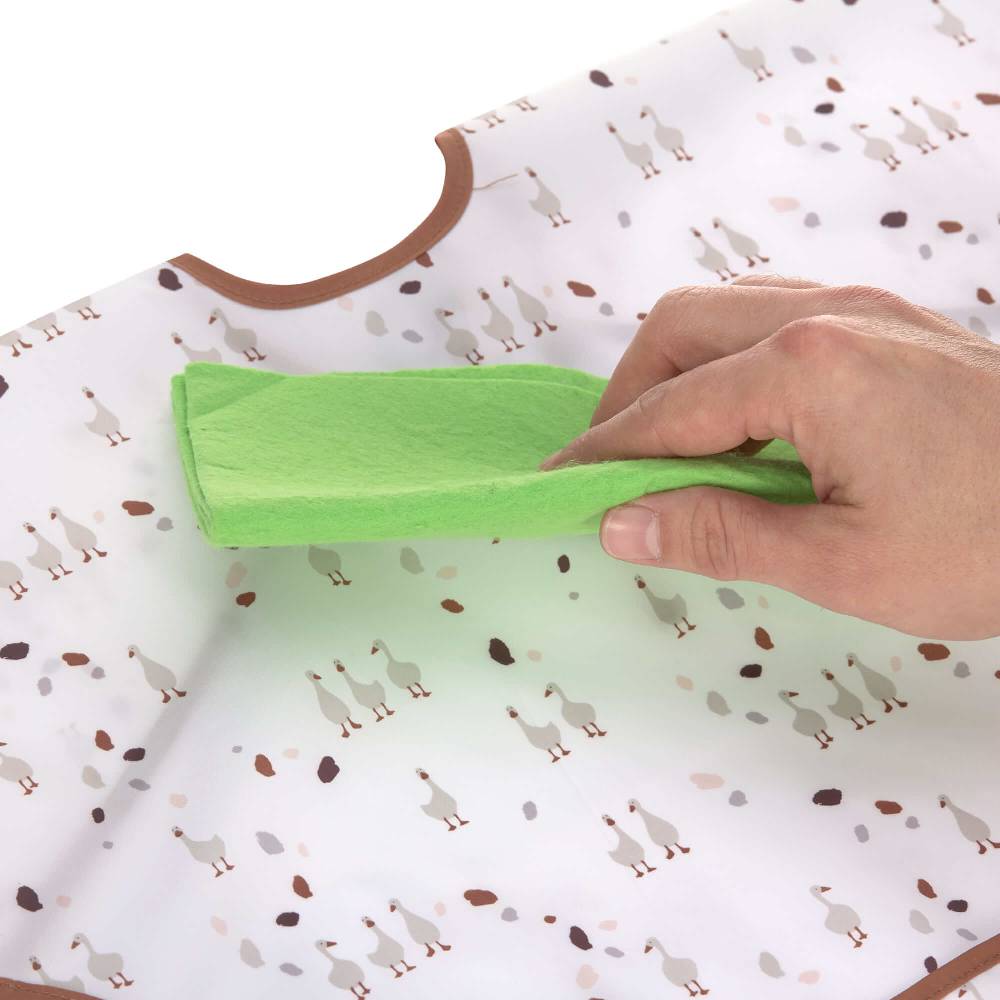 Lässig Ärmellätzchen (2 Stk) - Long Sleeve Bib, Tiny Farmer Gans Verkauf