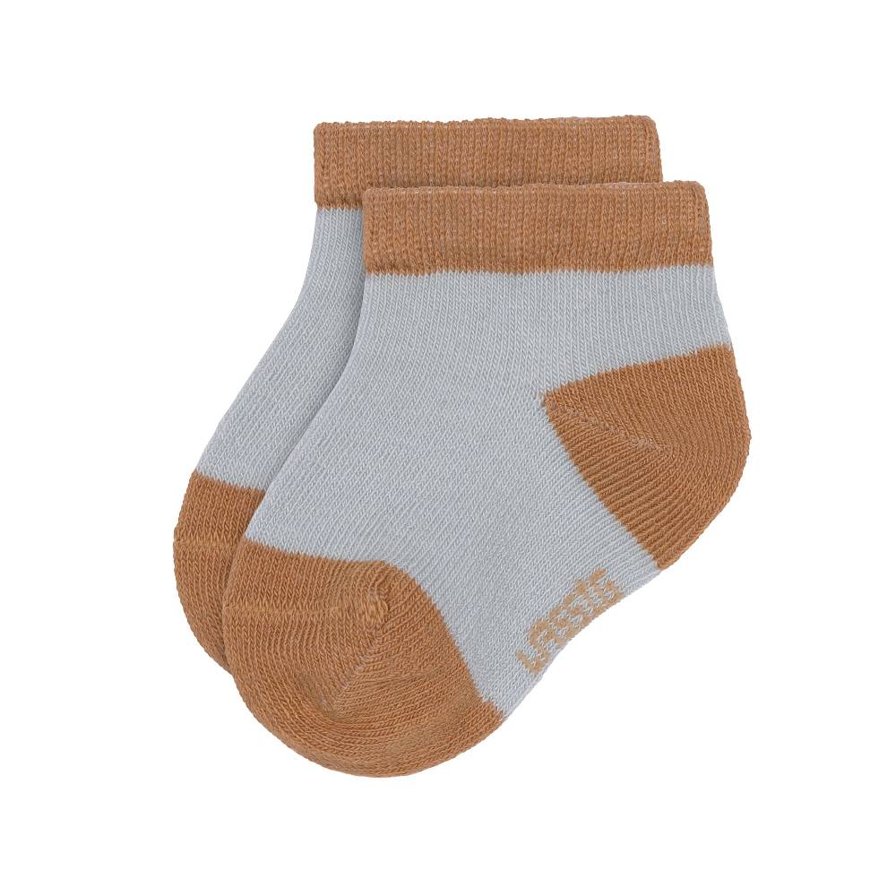 Lässig Kinder Sneaker Socken (3er-Set), Hellblau Karamell Hotsell