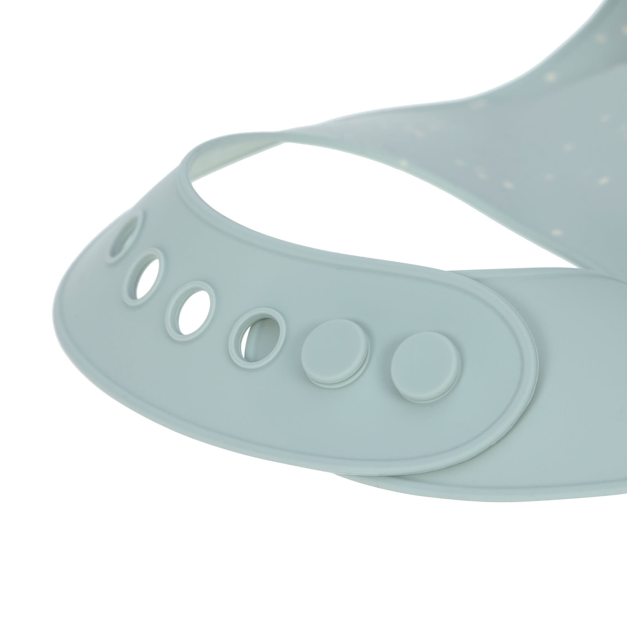Lässig Silikon Lätzchen (2 Stk), Blau Beige Sonderangebot