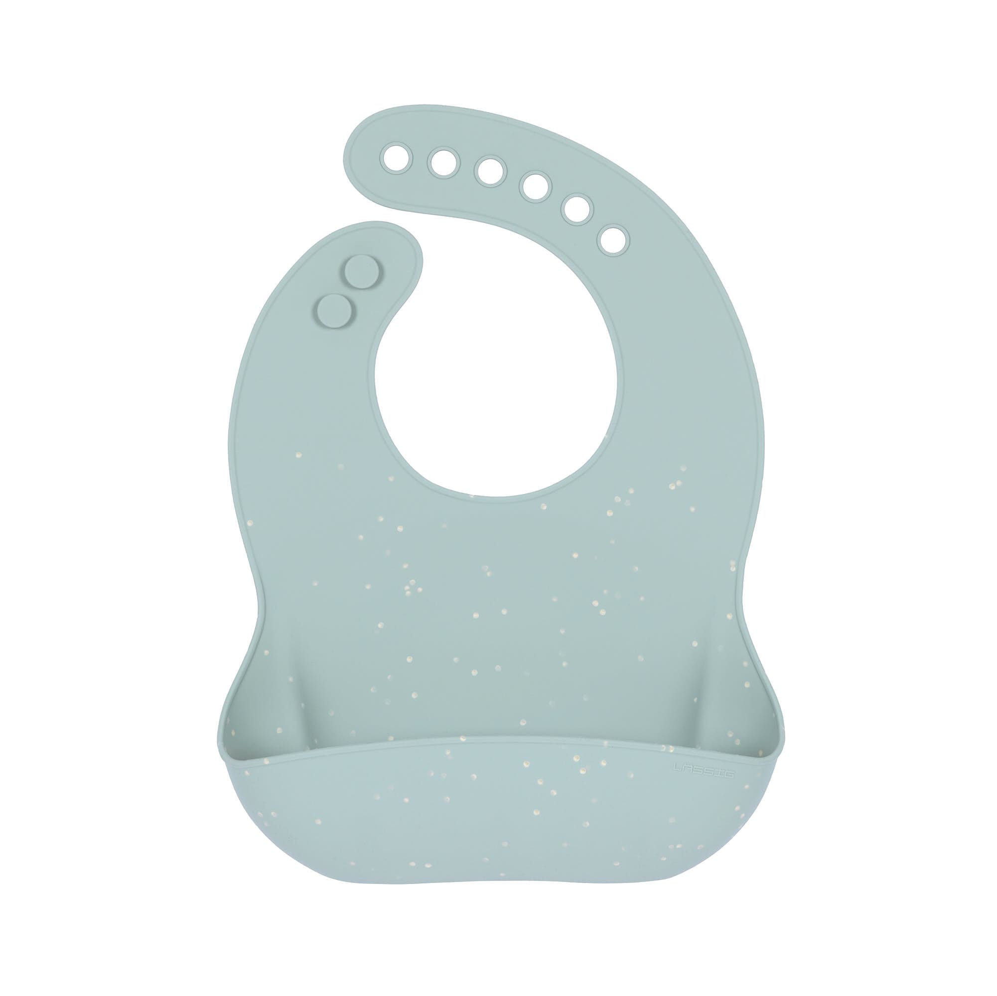 Lässig Silikon Lätzchen (2 Stk), Blau Beige Sonderangebot