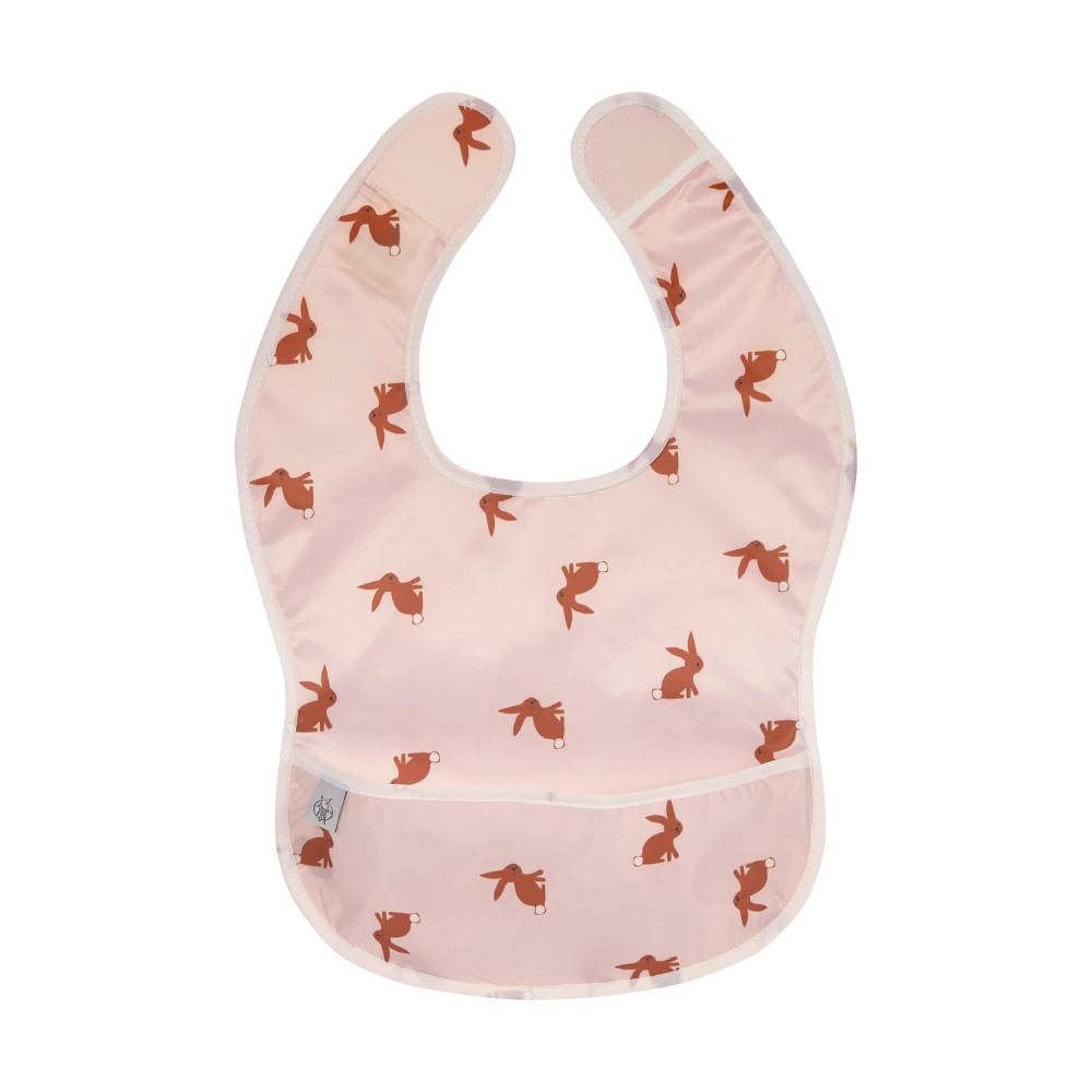 Lässig Lätzchen mit Auffangtasche (2 Stk) - Little Forest, Hase (6 bis 24 Monate) Großer Ausverkauf