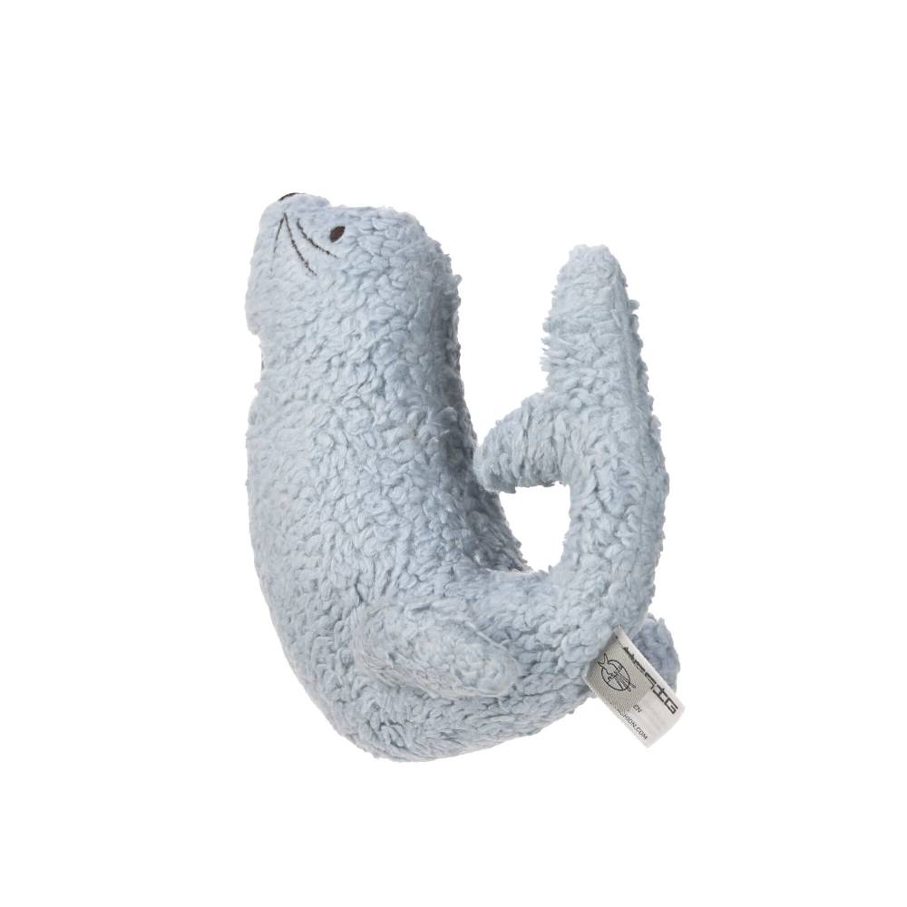 Lässig Kuscheltier mit Rassel & Knisterpapier - Knitted Toy, More Magic Seal Black Friday