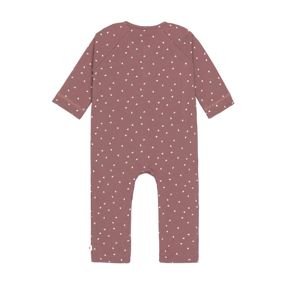 Lässig Strampler, Baby Overall - Bio Baumwolle, Triangle Cinnamon Jubiläumsangebot