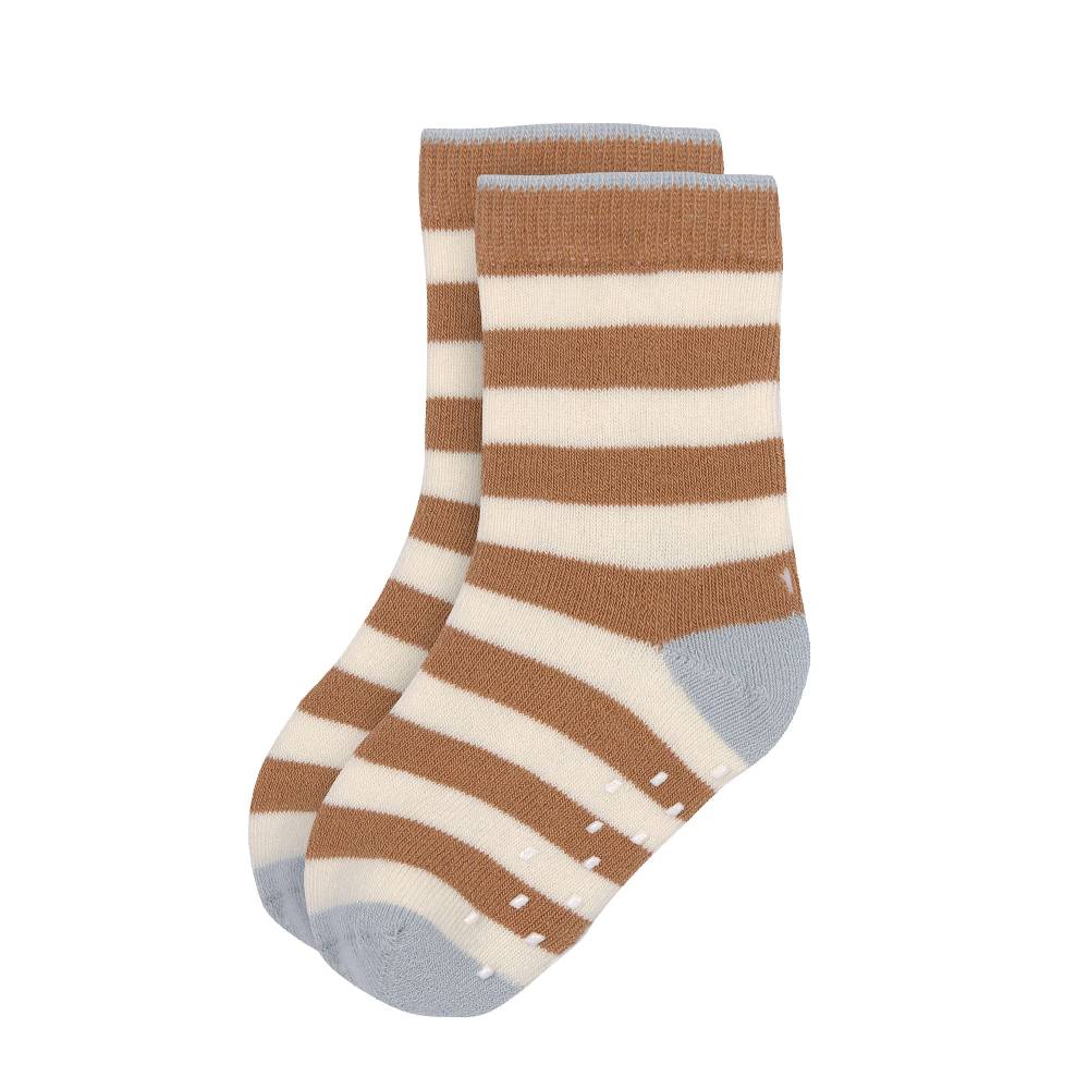 Lässig Kinder Antirutsch-Socken (2er-Set), Hellblau Karamell Heißer Verkauf