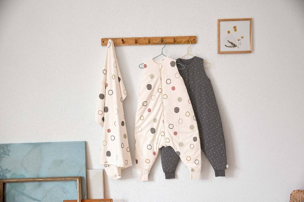 Lässig Babydecke - Bio Baumwolle, Circles Offwhite Neueste Stile
