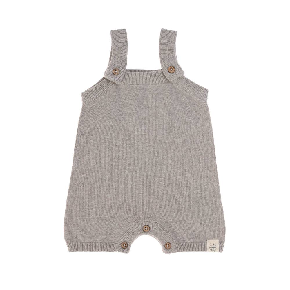 Lässig Baby Strampler - gestrickter Jumpsuit, Grau Vierteljährliche Förderung