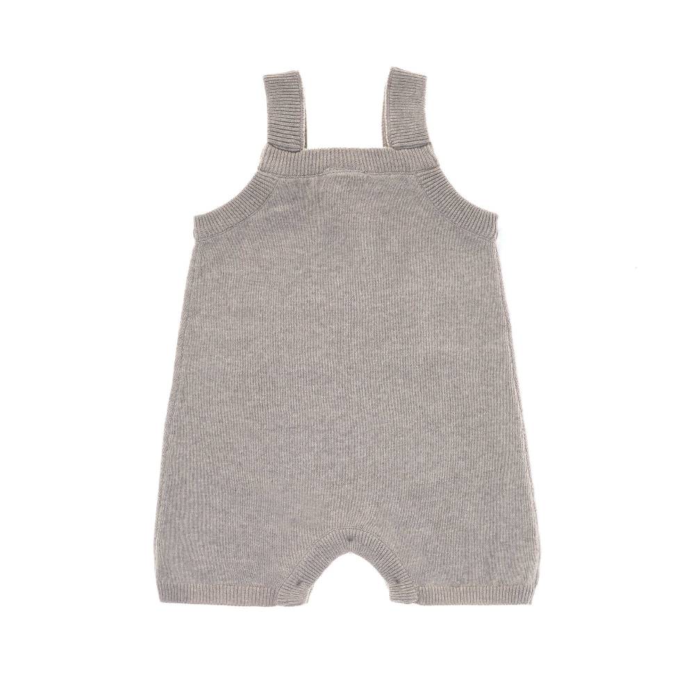 Lässig Baby Strampler - gestrickter Jumpsuit, Grau Vierteljährliche Förderung