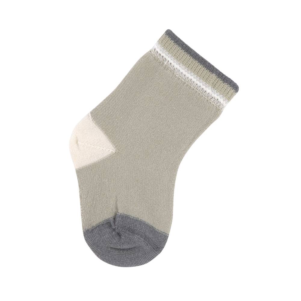 Lässig Kinder Socken (3er-Set), Anthrazit Oliv Riesige Rabatte