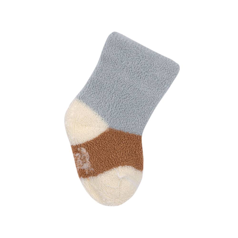Lässig Frottee Socken Kinder (3er Set), Hellblau Karamell Clearance-Verkauf