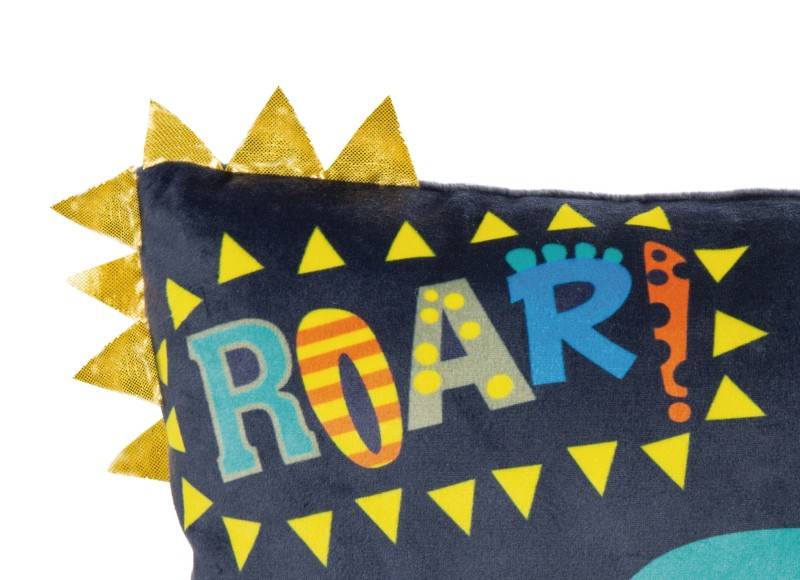 NICI Rechteckiges Kissen Dino Tony-Rex NICI GREEN Letzter Tag