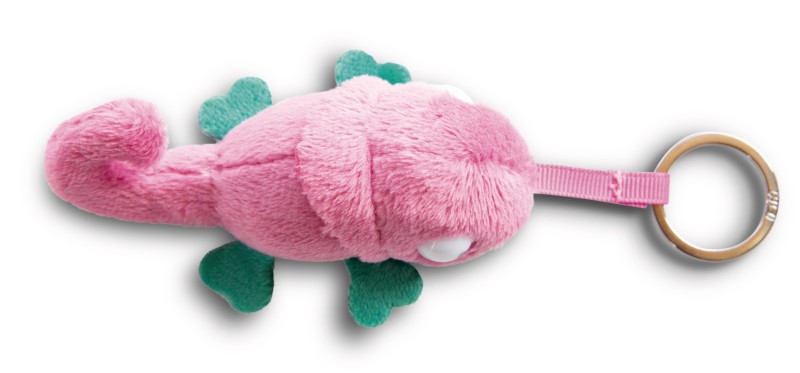 NICI Schlüsselanhänger Pinkes Chamäleon Candymon NICI GREEN zollfrei