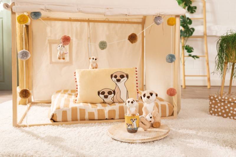 NICI Schlüsselanhänger Erdmännchen NICI GREEN Kauf eins, bekomm eins gratis