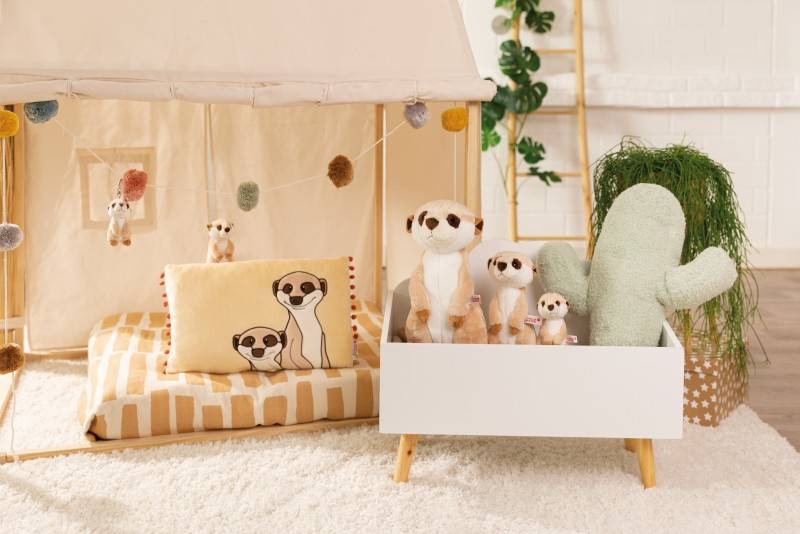 NICI Schlüsselanhänger Erdmännchen NICI GREEN Kauf eins, bekomm eins gratis