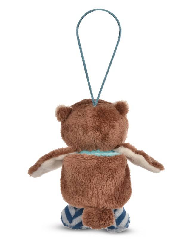 NICI Wendekuscheltier Eule Oscar blau mit Loop NICI GREEN VIP-Rabatte