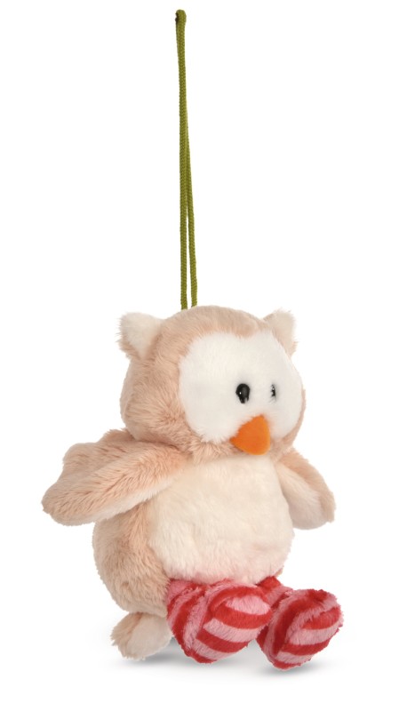 NICI Wendekuscheltier Eule Owluna grün mit Loop NICI GREEN Super Sparpreis