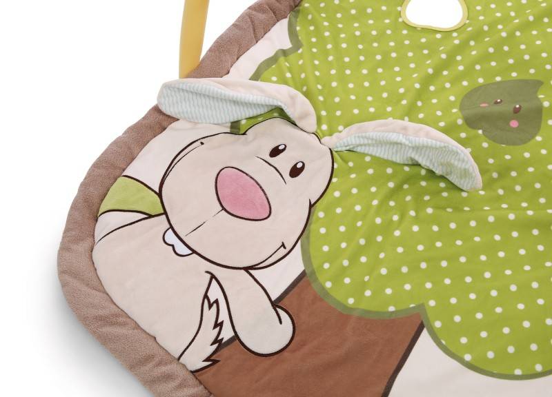 NICI 3-D Activity-Decke Hase und Eule mit Spielkissen und Spielbogen Neueste Stile