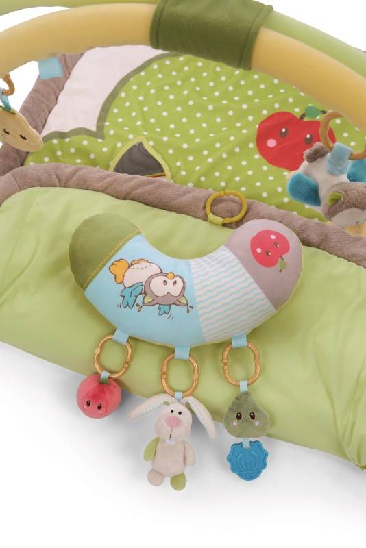 NICI 3-D Activity-Decke Hase und Eule mit Spielkissen und Spielbogen Neueste Stile