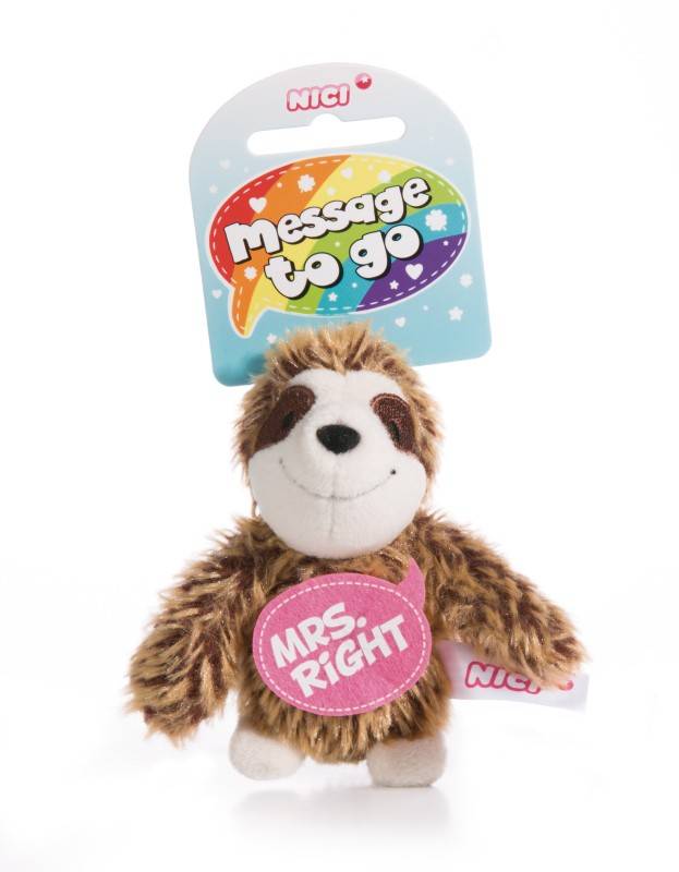 NICI Anhänger Faultier "Mrs. Right" Black Friday Preise