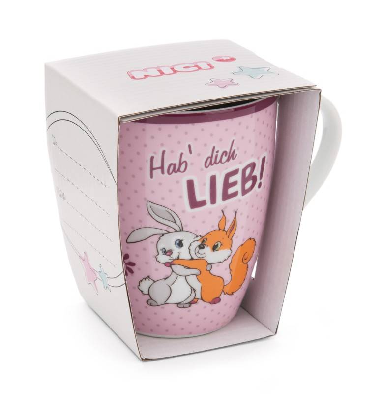 NICI Tasse "Hab´dich lieb!" Muttertagsangebot