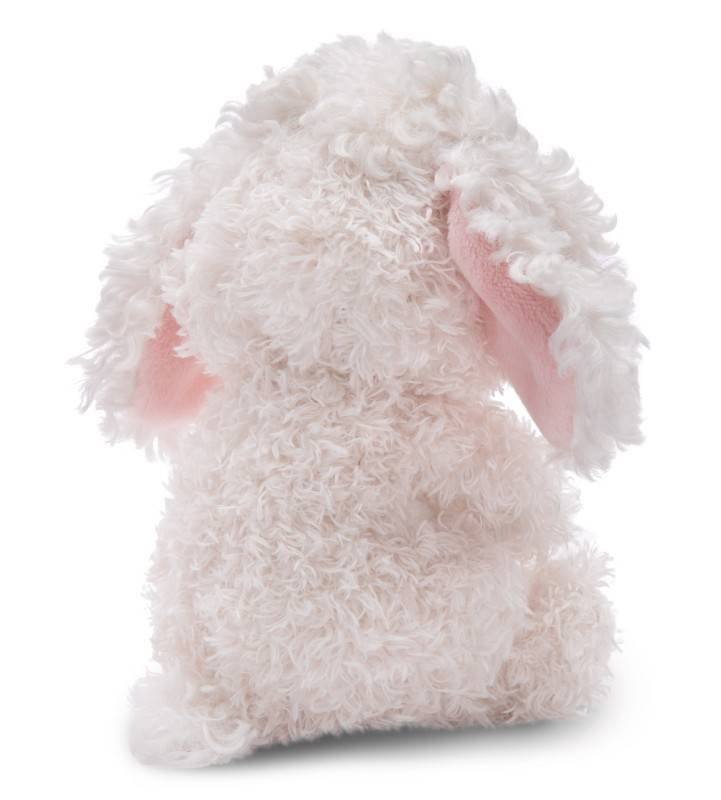 NICI Kuscheltier Sleeping Pets weißer Pudel 12cm im Körbchen NICI GREEN Bestseller