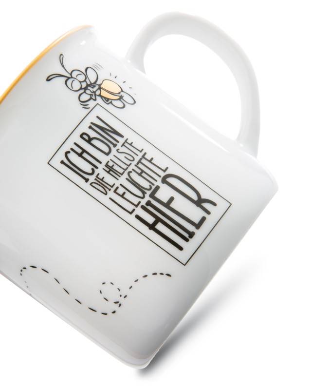NICI Porzellantasse metallic "Ich bin die hellste Leuchte hier" Online Outlet
