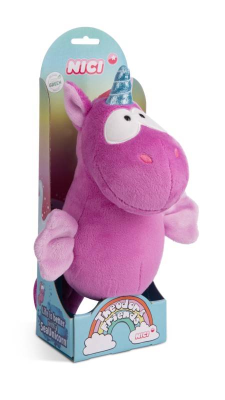 NICI Stehendes Kuscheltier Seepferdchen Laguna Rainbow NICI GREEN Riesige Ersparnisse
