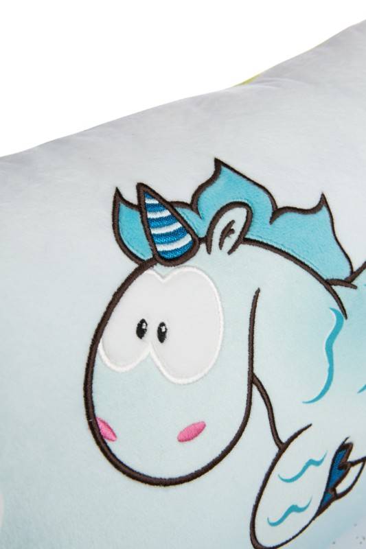 NICI Rechteckiges Kissen Einhorn Aquario NICI GREEN VIP-Rabatte
