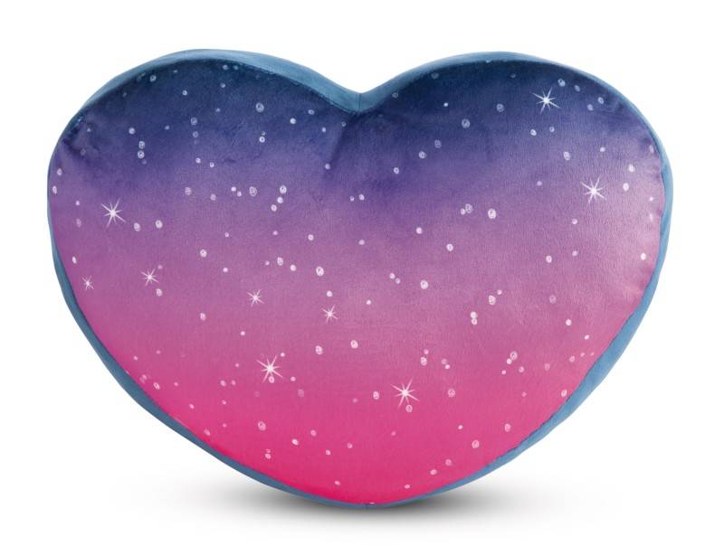NICI Herzförmiges Kissen Einhörner Star Bringer & Moon Keeper NICI GREEN zollfrei