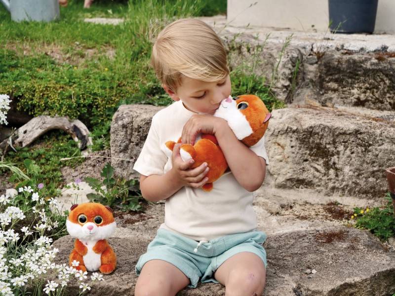 NICI GLUBSCHIS Kuscheltier Hamster Stubbi Auslauf