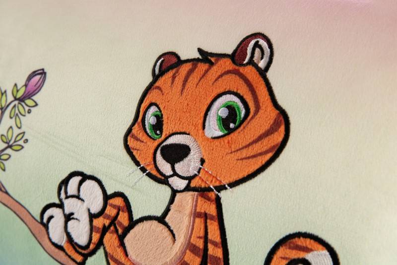 NICI Rechteckiges Kissen Tiger Mandarina NICI GREEN Valentinstagsangebot