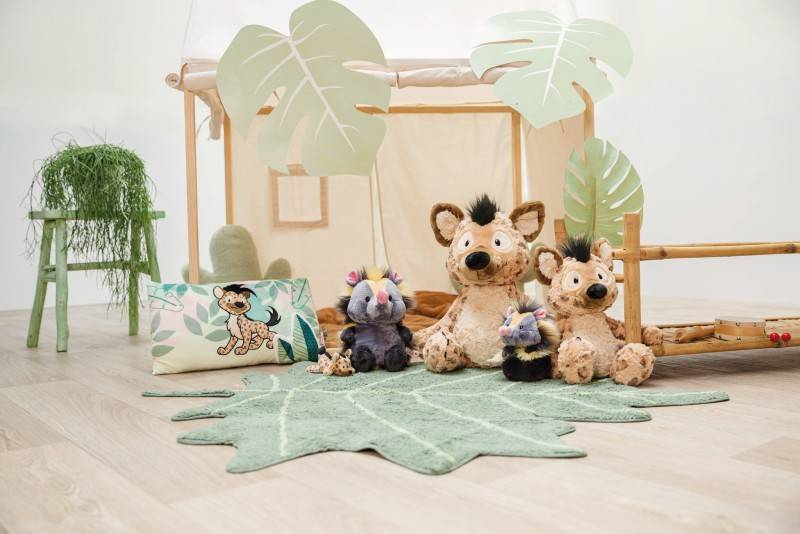 NICI Rechteckiges Kissen Hyäne Helgi NICI GREEN Zeitlich begrenztes Angebot