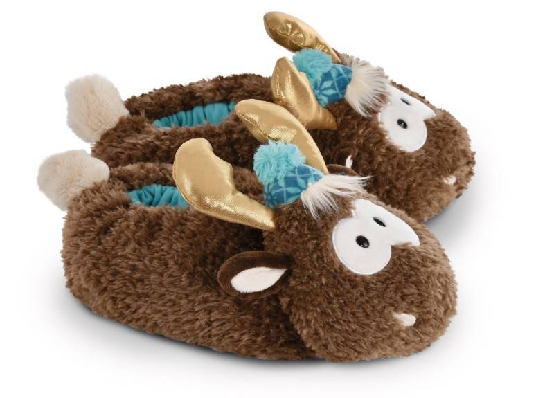 NICI Hausschuhe Rentier Reny Heart Gr. 38-41 Saisonale Angebote